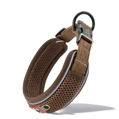 Personalized Reflective Mesh Dog Collar