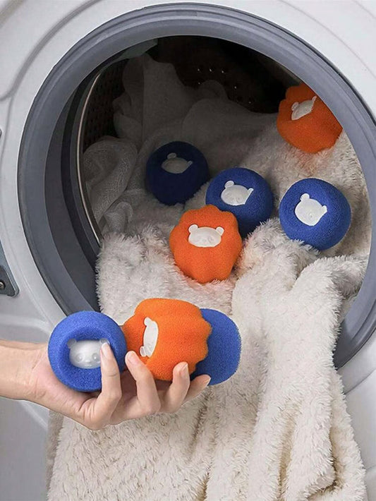 Pet Hair Remover Laundry Dryer Balls Reusable Lint Catcher for Washing Machine