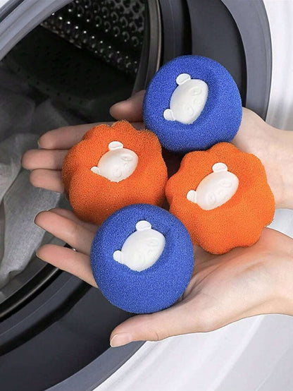 Pet Hair Remover Laundry Dryer Balls Reusable Lint Catcher for Washing Machine