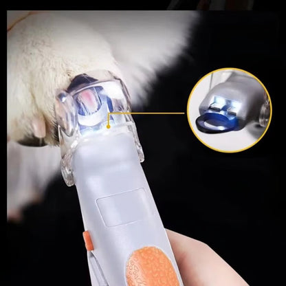 Professional LED Pet Nail Clipper & Safe Claw Trimmer