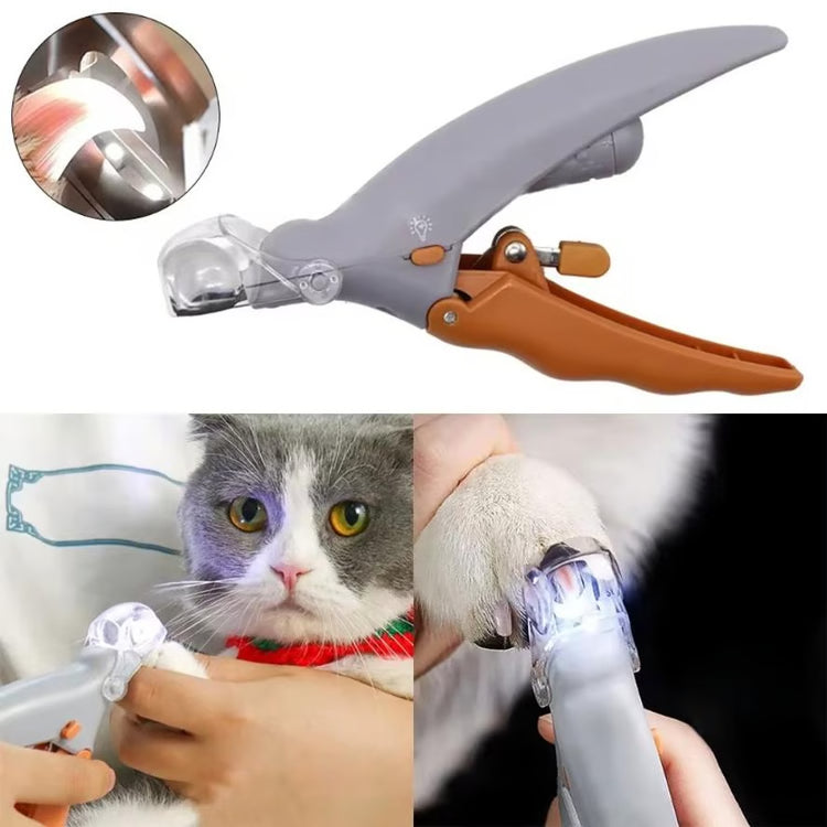 Professional LED Pet Nail Clipper & Safe Claw Trimmer