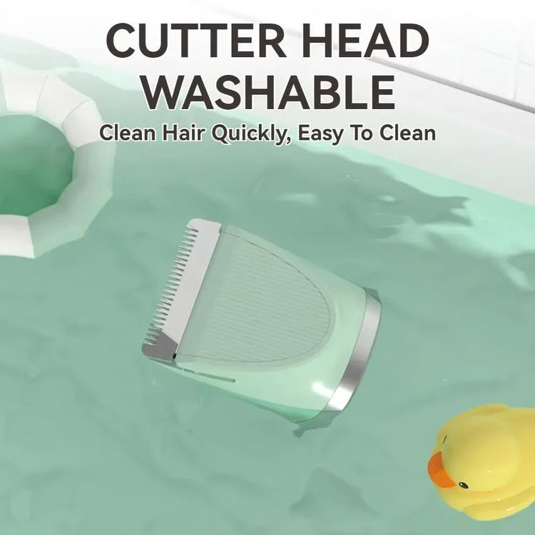 Cordless 4-in-1 Pet Grooming Kit with Low-Noise Clippers & Nail Grinder