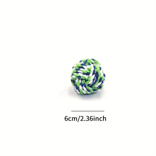 Colorful Rope Ball Chew Dog Toy