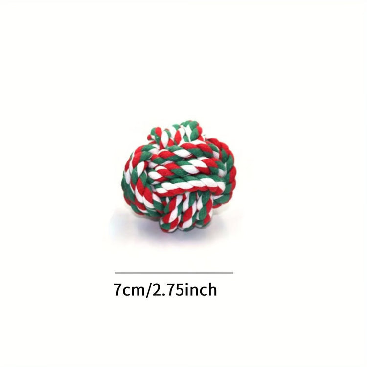 Colorful Rope Ball Chew Dog Toy