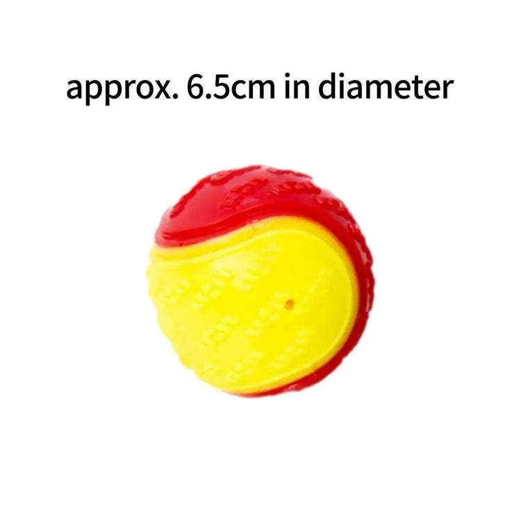 Durable Rubber Squeaky Ball Dog Toy