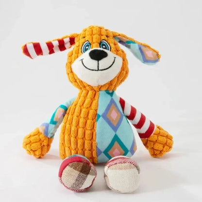 Interactive Plush Squeaky Chew Toy for Dogs & Cats