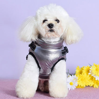 Dog Winter Coat With Built In Harness